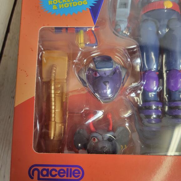 Biker Mice from Mars MODO Cyborg Mouse with Rocket Gun & Hotdog Action Figure - Picture 2 of 4